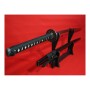 Katana UTSUKUSHI, reálný hamon, ocel T10, saya černá lesklá