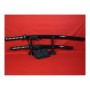 Katana UTSUKUSHI, reálný hamon, ocel T10, saya černá lesklá