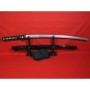 katana HONYAKU z překládané (damaškové) oceli AISI 1045 + AISI 1060