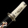 japanese tanto Dragon & Tamahagane Steel & Real Notare Hamon