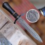 nůž lovecký Dellinger - BAJONETT II VG-10 Damascus