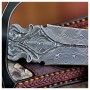 nůž lovecký Dellinger - BAJONETT II VG-10 Damascus