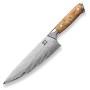 II. jakost - kuchařský nůž SOK Chef Olive Spider Net 205 mm
