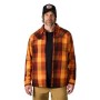 Bankside Lined Shacket Lobster Plaid  XXL