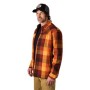 Bankside Lined Shacket Lobster Plaid  XXL