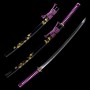 Popī no Hana Japanese Sword - T-10 Steel, Yokote - Choji Hamon
