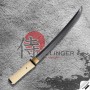 japanese tanto Jūken & Folded Steel 1075 & Real Choji Hamon