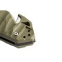 CAC S200 FRENCH ARMY KNIFE TEXTURED PA6 FV ARMY GREEN HANDLE