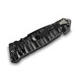 CAC S200 FRENCH ARMY KNIFE TEXTURED PA6 FV BLACK HANDLE