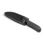 COMMANDEUR ALL PURPOSE KNIFE  G10 TEXTURED BLACK HANDLE / KYDEX SHEATH