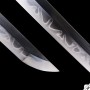 Buke Japanese Katana - T-10 Steel, Yokote - Real Midareba Togari-Gunome Hamon
