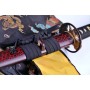 Kojiki Japanese Sword Folded Clay Tempered Damascus Steel
