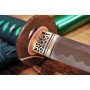 Tonbo Japanese Sword Clay Tempered Folded Steel Damascus, HW BOHI