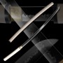Shirasaya Hirazuki Japanese Sword - T-10 Steel, Real Choji Hamon