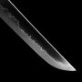 Shirasaya Hirazuki Japanese Sword - T-10 Steel, Real Choji Hamon