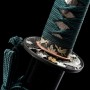 TORI Japanese Wakizashi - T-10 Steel, Yokote - Choji Hamon