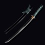 TORI Japanese Wakizashi - T-10 Steel, Yokote - Choji Hamon