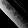 TORI Japanese Wakizashi - T-10 Steel, Yokote - Choji Hamon