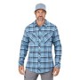 Dungeness Seawool Flannel Shirt  Captain's Blue XXL