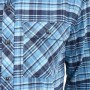 Dungeness Seawool Flannel Shirt  Captain's Blue XXL