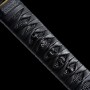katana HITODE z překládané oceli AISI 1075 s reálným hamonem