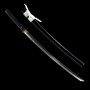 katana HITODE z překládané oceli AISI 1075 s reálným hamonem