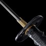 katana HITODE z překládané oceli AISI 1075 s reálným hamonem