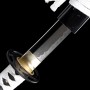 wakizashi Supurasshu z překládané oceli AISI 1095/1060 s reálným hamonem