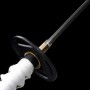 wakizashi Supurasshu z překládané oceli AISI 1095/1060 s reálným hamonem
