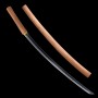 Shirasaya 保存拵 Japanese Sword - T-10 Steel, Yokote - Real Hamon