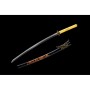 KIIROI Japanese Sword - T-10 Steel, Yokote - Choji Hamon