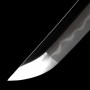 katana Akai Kawa z překládané oceli AISI 1075 s reálným hamonem