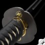 Rakku Japanese Wakizashi - T-10 Steel, Yokote - Suguha Hamon