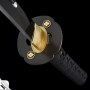 Rakku Japanese Katana - T-10 Steel, Yokote - Suguha Hamon