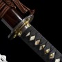Rakku Japanese Katana - T-10 Steel, Yokote - Suguha Hamon
