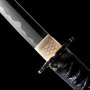 UCHIWAKE Japanese Sword - Damasus Steel, Yokote - Choji Hamon