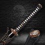 Dragonfly Japanese Katana - T-10 Steel, Midareba Togari-Gunome Hamon