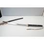 Full tang tactical wakizashi - Clay tempered L6 steel, Japanese sword