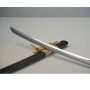 Japanese Uchigatana- Aikuchi, Folded Steel, Real Gunome Hamon