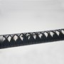 Sakura chirashi kashirae Katana Sword, T-10 Choji Steel, Real Choji Hamon