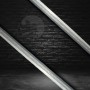 Sakura chirashi kashirae Katana Sword, T-10 Choji Steel, Real Choji Hamon