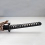 Sakura chirashi kashirae Katana Sword, T-10 Choji Steel, Real Choji Hamon