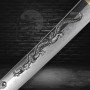 Shirasaya Ichimondji ucushi Japanese Sword, T-10 Steel, Choji Hamon