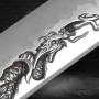 Shirasaya Ichimondji ucushi Japanese Sword, T-10 Steel, Choji Hamon