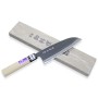 Japonský nůž WA-Santoku 165 mm Kanetsune MUKASHI-NAGARANO, Hamatogi
