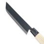 Japonský nůž WA-Nakiri 165 mm Kanetsune MUKASHI-NAGARANO, Hamatogi