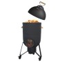 Keramický Rocket Stove Grill 4v1 – multifunkční venkovní kuchyně