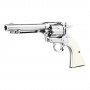 Vzduchový revolver Colt SAA .45 Diabolo nikl ráže 4,5 mm olověné diabolo