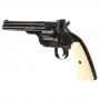 Vzduchový revolver ASG Schofield Steel grey ráže 4,5 mm olověné diabolo i BB ocelové broky