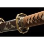 čínský meč GUNTO typ.III, ocel aisi 1095, reálný hamon